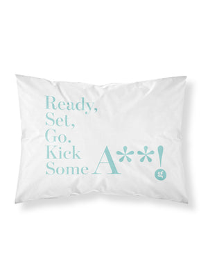 Ready, Set, Go Pillowcase